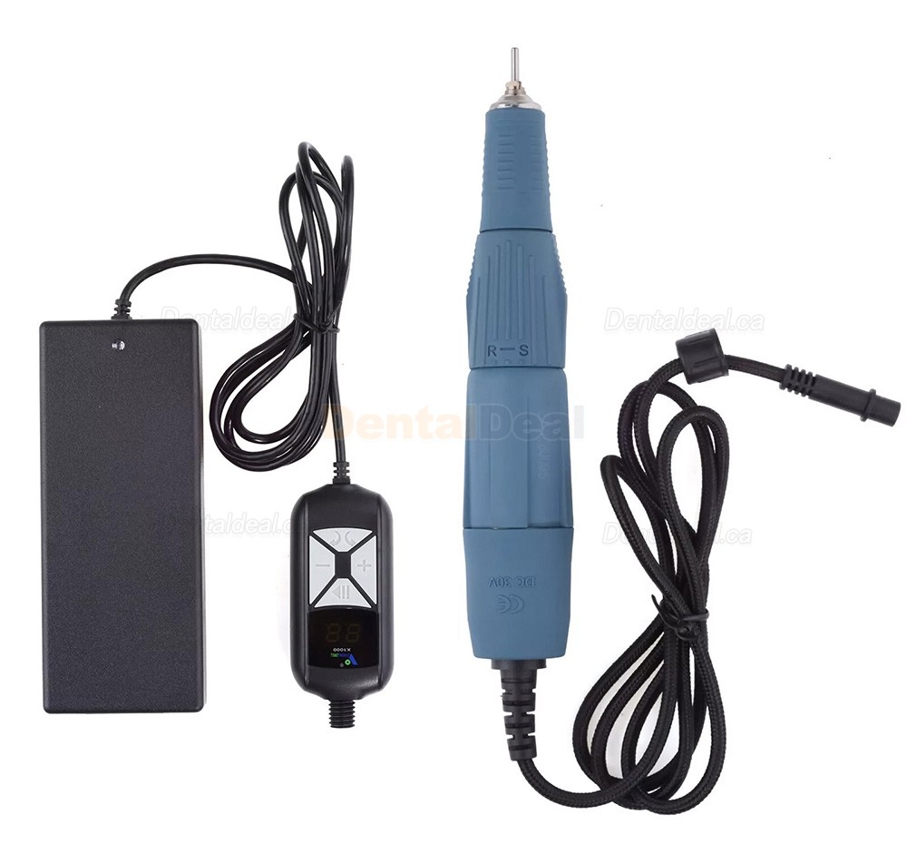 StrongDrill M45 Portable Dental Lab Micro Motor 50K RPM Handpiece